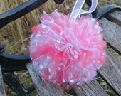 Unique Wedding  Decor, Tulle Pom Pom, Baby Shower Decor, Unique Pompom, Hen Party,  Bridal Shower,  Engagement Party Photo Prop