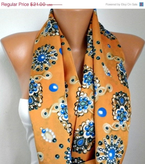 BIG SALE Infinity Scarf Shawl Circle Scarf Loop Scarf  Gift -fatwoman