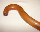 Antique Wooden Parasol Umbrella Handle