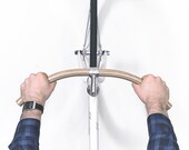 Oak Wood Handlebar "BONASUS" with Built in Aluminum by Woodstick Ltd.