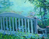 Garden Bench, Chicago Botanic Garden