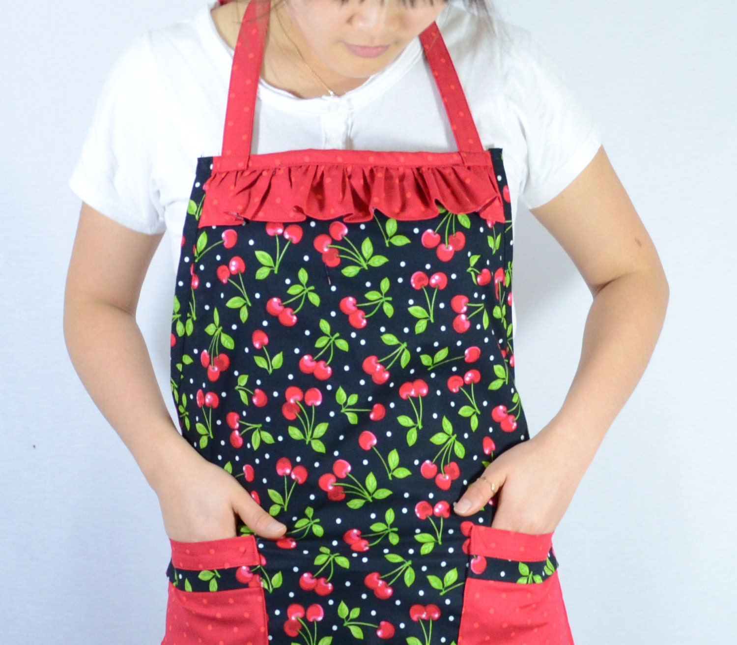 Cherry Full Apron