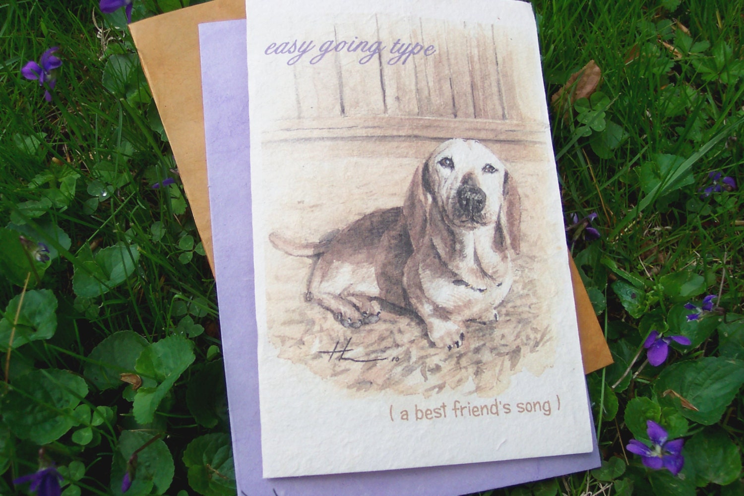 easy going type ( a best friend's song ) dog love
