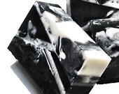 Activated Charcoal Soap Black and White
