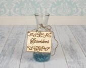 Rustic Wedding "Sparklers" Sign (4 x 5")  for Your Rustic, Country, Shabby Chic Wedding- Ready to Ship