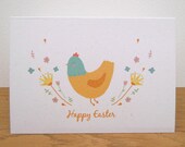 Easter Chicken Premium Recycled Card