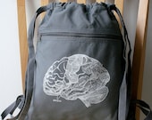 Brain Canvas Backpack