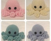 Crocheted Octopus Amigurumi in Pink