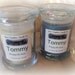Soy Candle, Adoption Fund raiser, Tommy, Hemp Wick, You Choose Fragrance, Fitted Lid