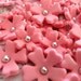 NEW FLOWER Primrose 5 petal Coral Flowers 3D 100% edible Cupcake & Cake Fondant Toppers