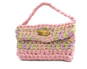 Organic Lavender Sachet, Pink Spring Colors, Mother's Day Gift, Handle for Hanging, Ready to Ship