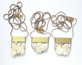 NEW - Ivory Howlite Gemstone necklace
