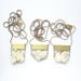 NEW - Ivory Howlite Gemstone necklace