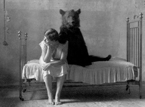 Bear on the Bed