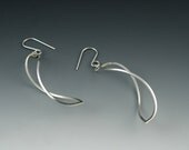 Silver Twist Earrings