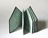 Limited Edition Artist Book - Comfort House - Handbound Accordion Binding with Gold Letterpress Text