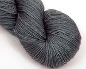 BFL Silk Fingering Yarn in Faded Spruce