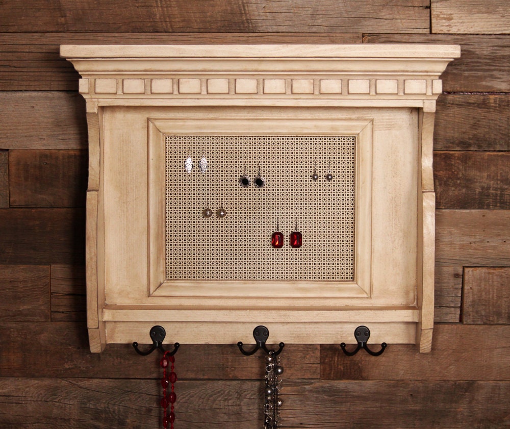 Shabby Chic Jewelry Hanger - Shelf