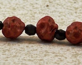 Copper Lava Beads