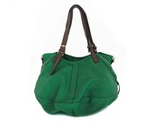 vegan leather handbag purse Green -  the Leah - new collection 20% launch discount