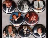 8 Brand New 1" "Chris Farley" Button Set