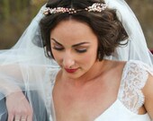 As Seen on Green Wedding Shoes- Pearl "Claudette" Halo