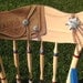Childs hand painted western rocking chair