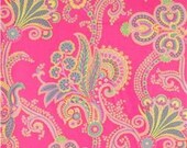 50099-   Jennifer Paganelli Poodle Tanya in yellow -Laminated cotton fabric - last 32 inches - short yard