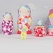 Geometric Nesting Doll Matroyshka 'Little Neons'
