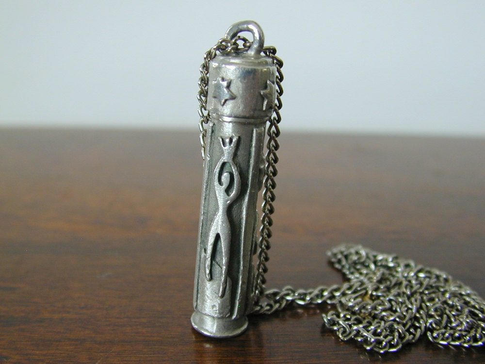 Prayer Vessel Note Bottle Necklace - at KonniesPlace