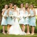 RESERVED for Valerie Andrizzi - REMAINDER  6 Custom Flutter Hem "Infinity"  gowns in Dust Venezia with Lace Hem Trim