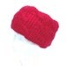 Red headwarmer earwarmer.