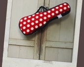 The Red - Red and White Polka dot Ukulele Bag (Concert size)