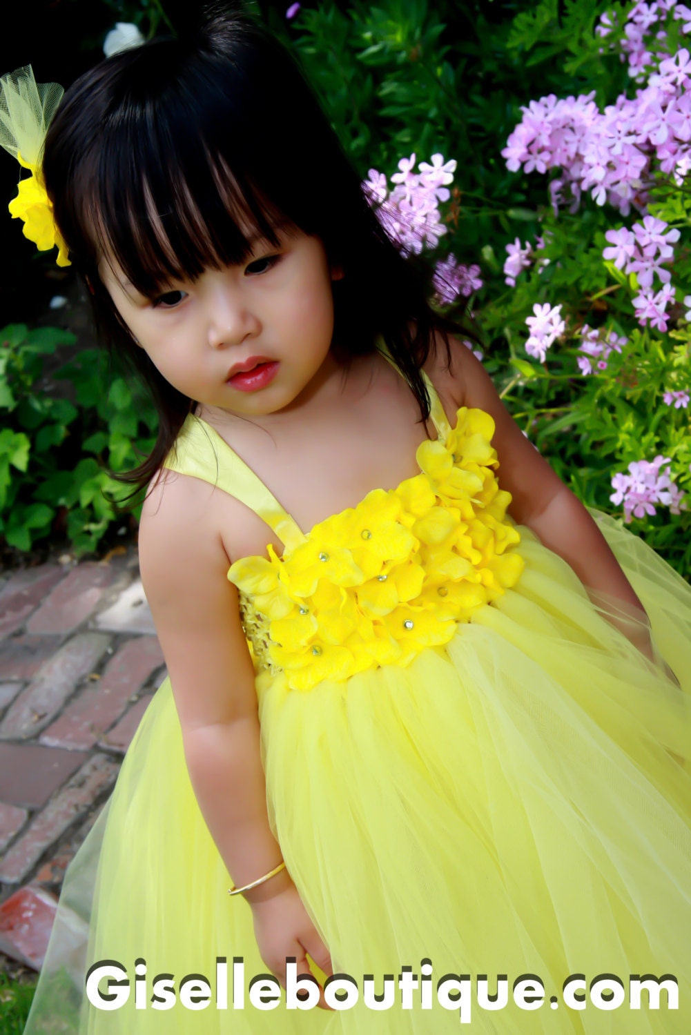 Reserved for Devany's Wedding: Sunny Delight TuTu Dress in size 2t