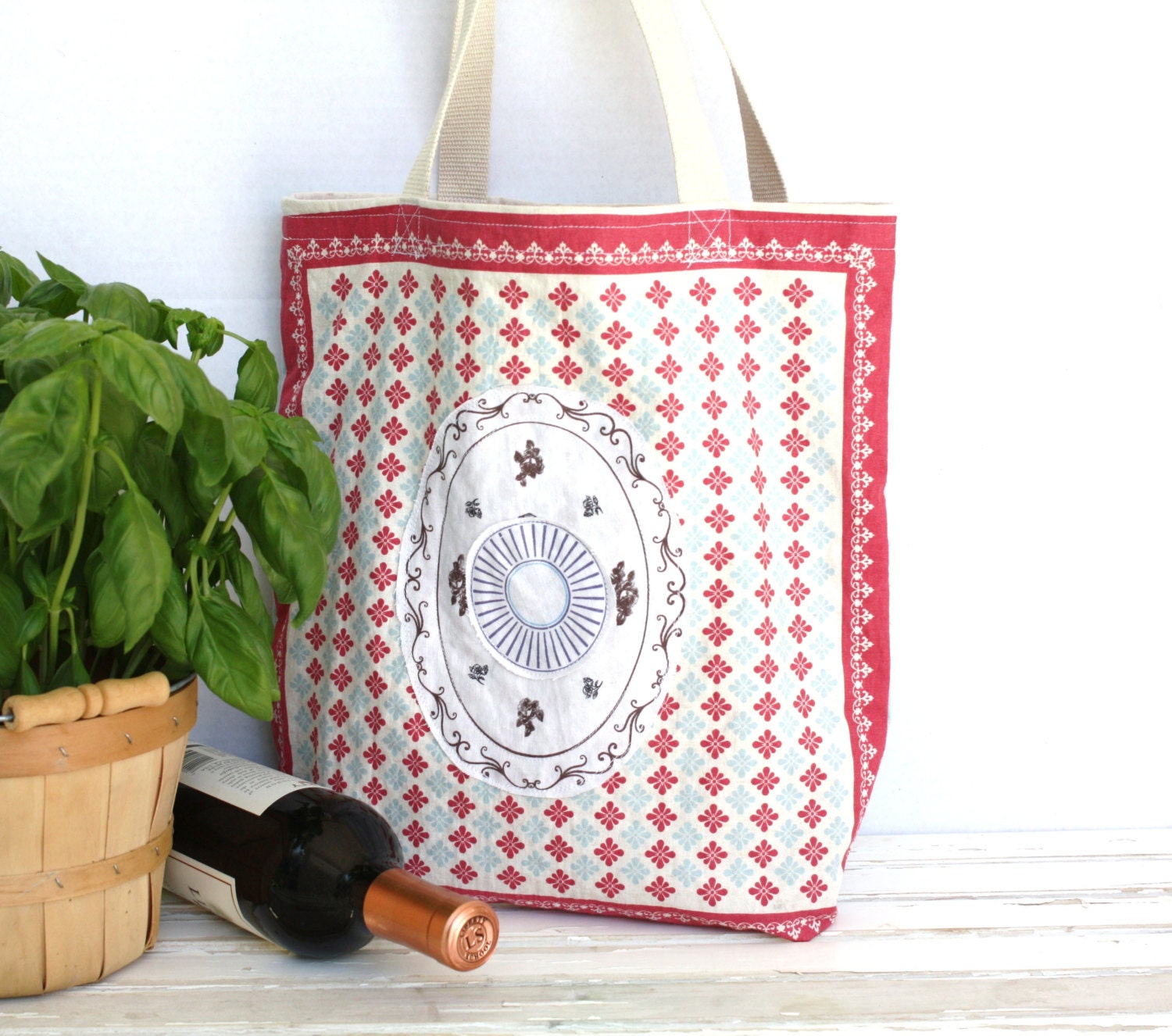 Large Tote Bag, Beach Bag, Market Bag, Shopper