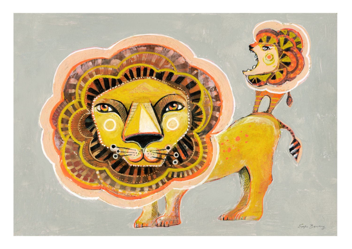 Lion family, A3