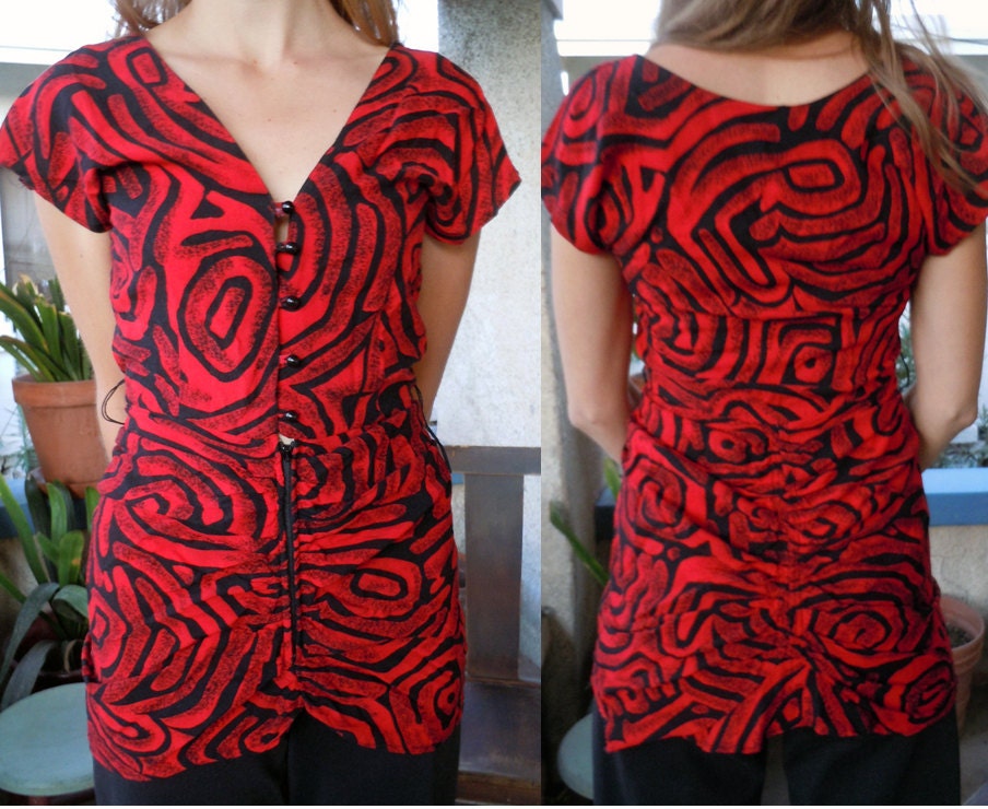 Californian reFashion - Vintage reMade Joni Blair Blouse