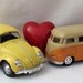 Vintage set of two Volkswagons - Beetle and Van - Collectibles