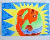 Original Acrylic Painting - OOAK - 'Celebration of Life'