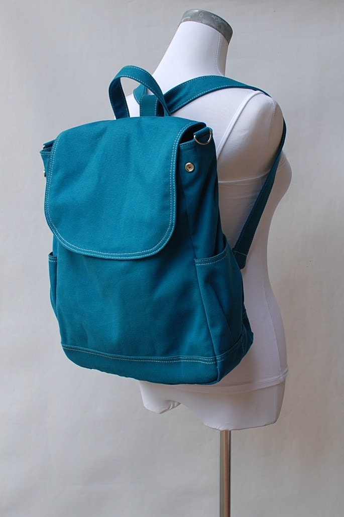 Mother's Day SALE up to 20% - Fortuner Backpack (Water Resistant) in Dark Teal / Laptop / School / Shoulder / Diaper / Satchel / Rucksack