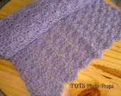 Plum Lacy Mohair Wrap Newborn Baby Wrap Photo Prop,Purple Lacy Blanket,Ready To Ship