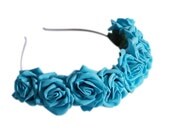 Lotta Rosie Headband - Turquoise