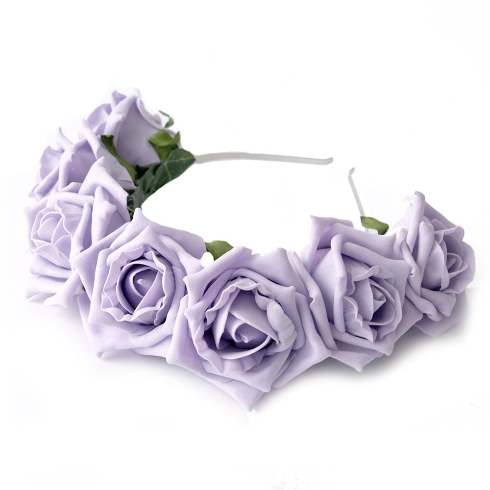 Whole Lotta Rosie Headband - Lilac