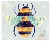 Bee 8x10 Print
