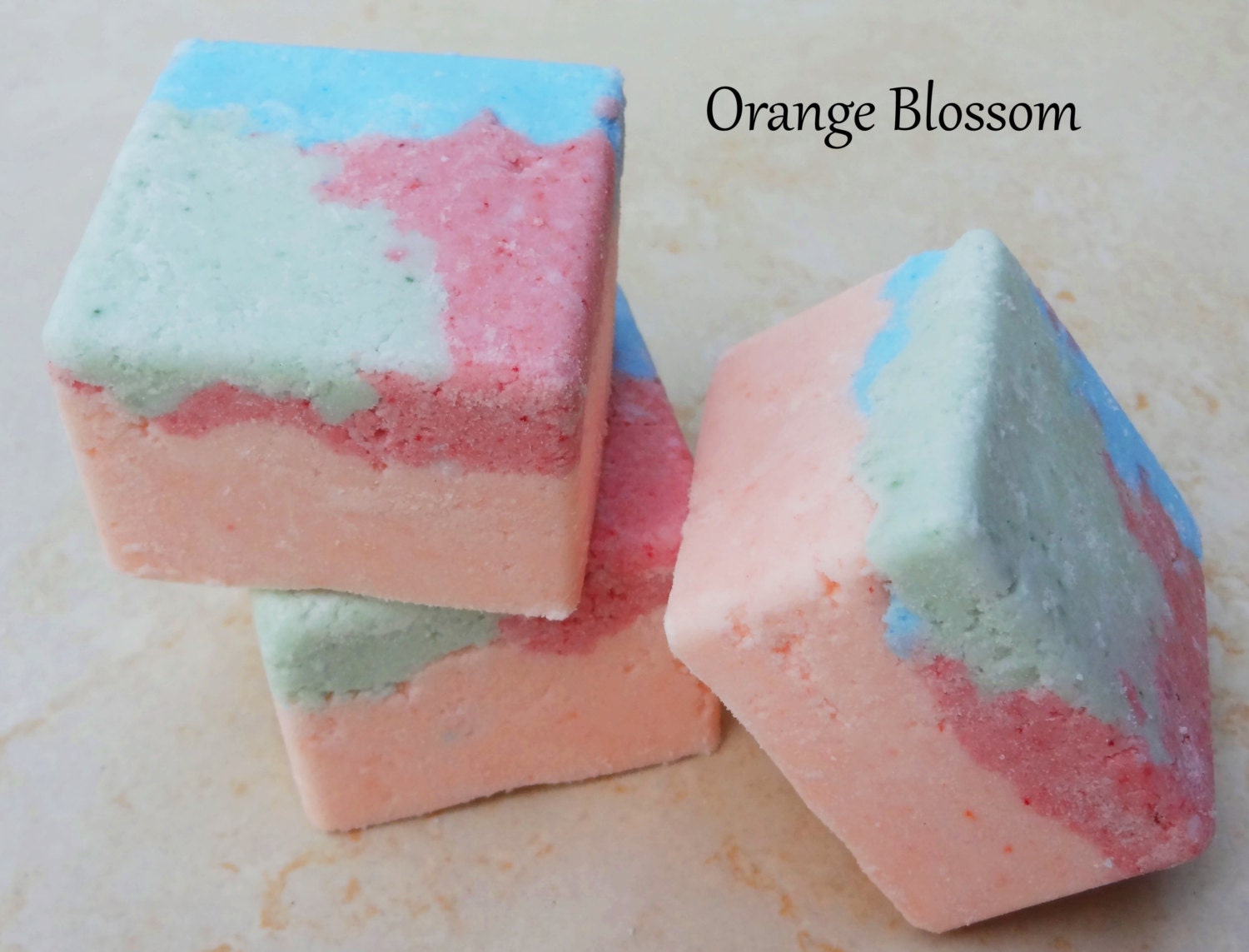 Orange Blossom Foaming Bath Cake Bubble Bar Bath Bomb