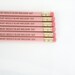 what would blair waldorf do 6 pencils in pastel pink