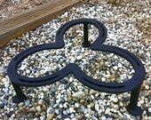 Campfire trivet for picnic or camping cooking with cast iron pans and skillets, MADE TO ORDER