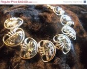 Vintage Coro Confetti Bracelet 1950's Collectible Mad Men Mod Retro Rockabilly Jewelry