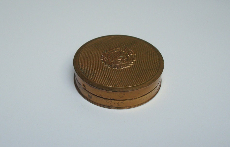 Vintage Du Barry Richard Hudnut Make-up Compact - Carmeen Powder Rouge