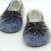Felted slippers Frozen suns for Her